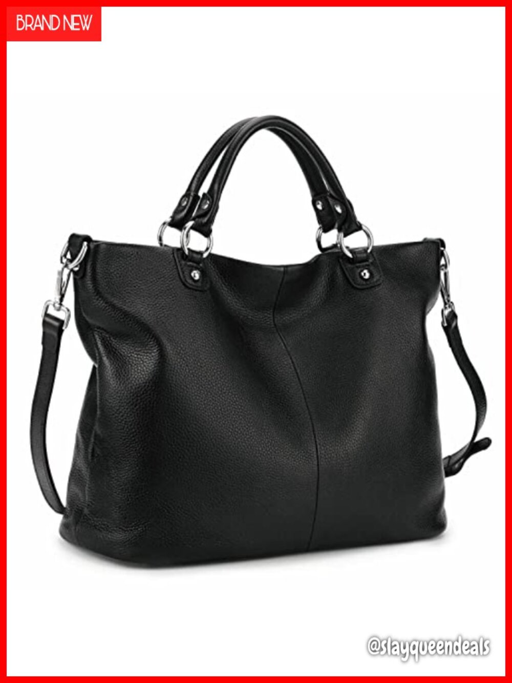 Genuine Leather Tote Purse Top Handle Satchel Women's Shoulder Crossbody Bag